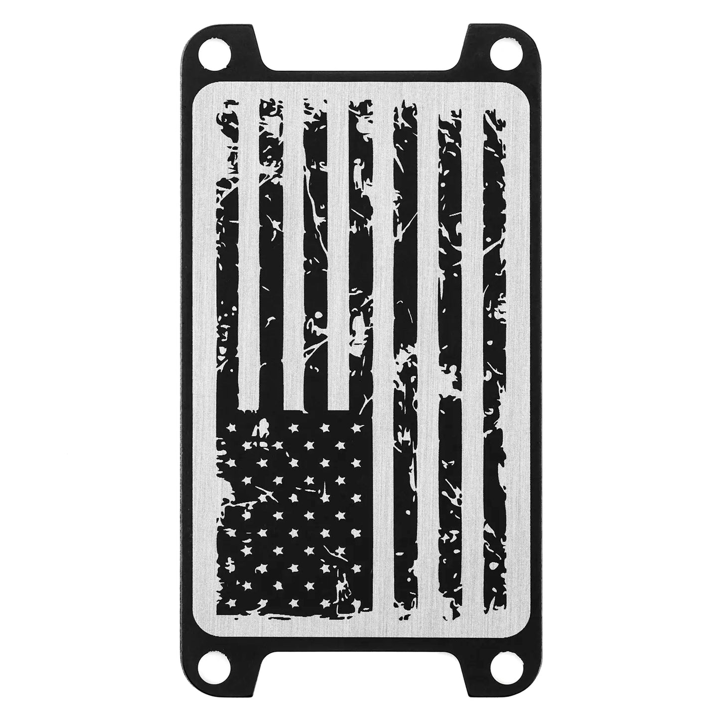 Midnight Switch Plate - US Flag (Distressed)