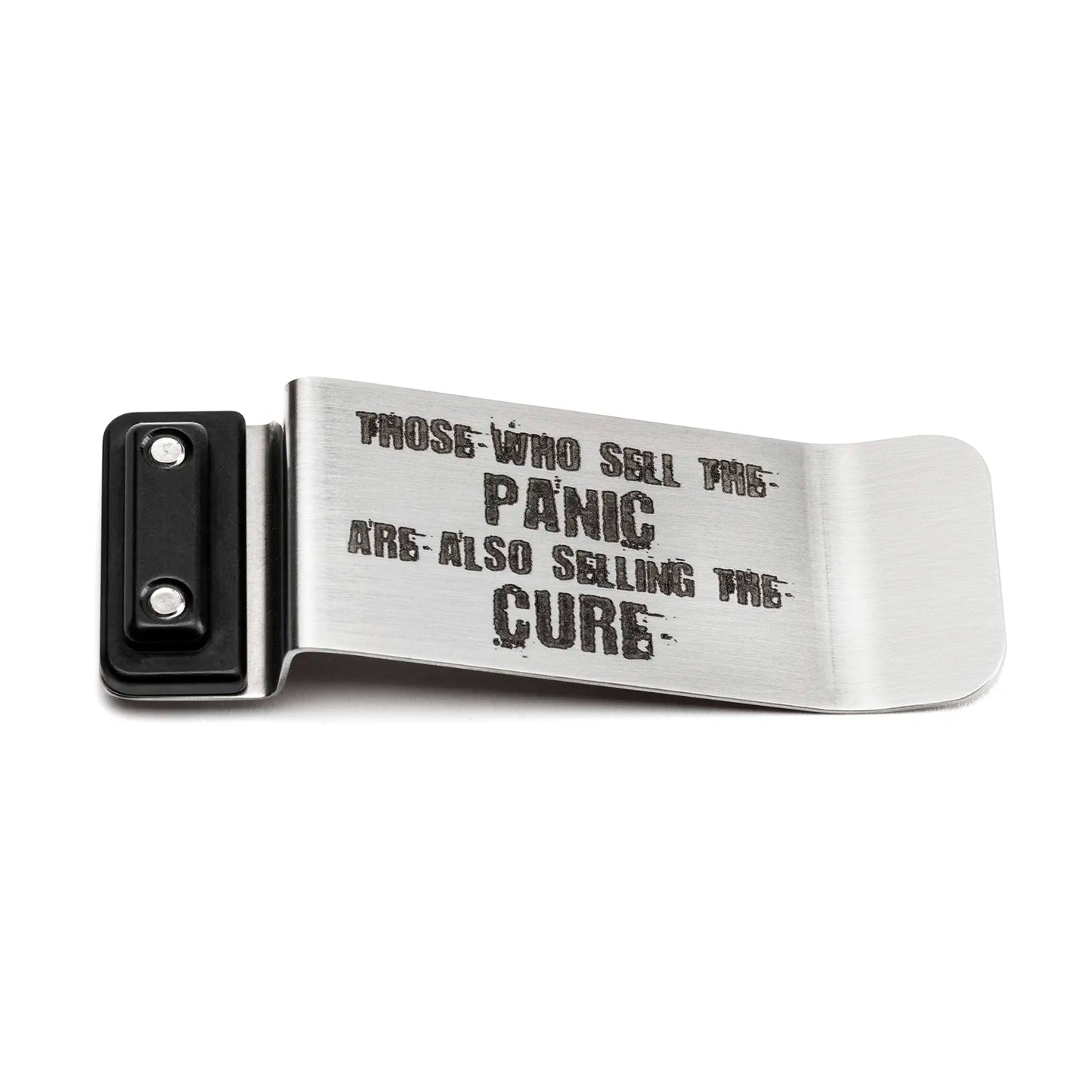 Stainless Money Clip **Solid Back Base Style Only**