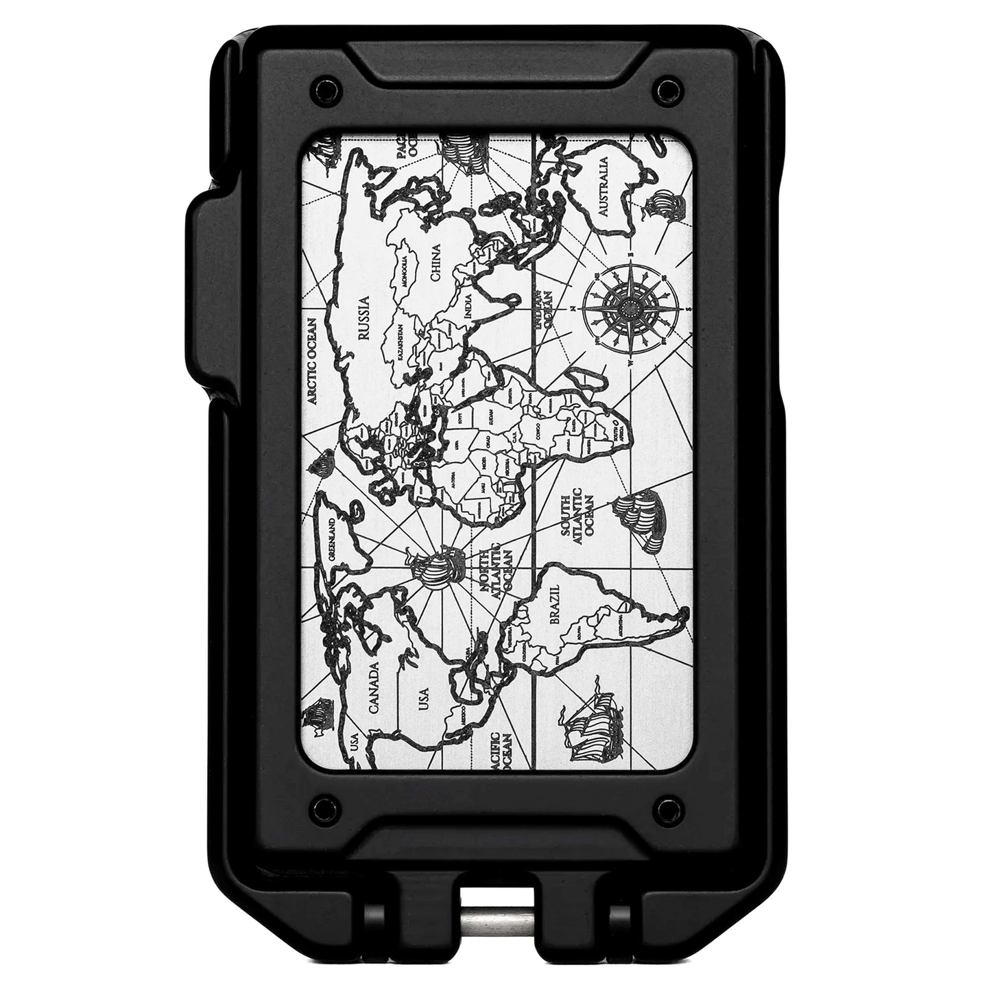 Magneto - Deep Lasered Series - World Map