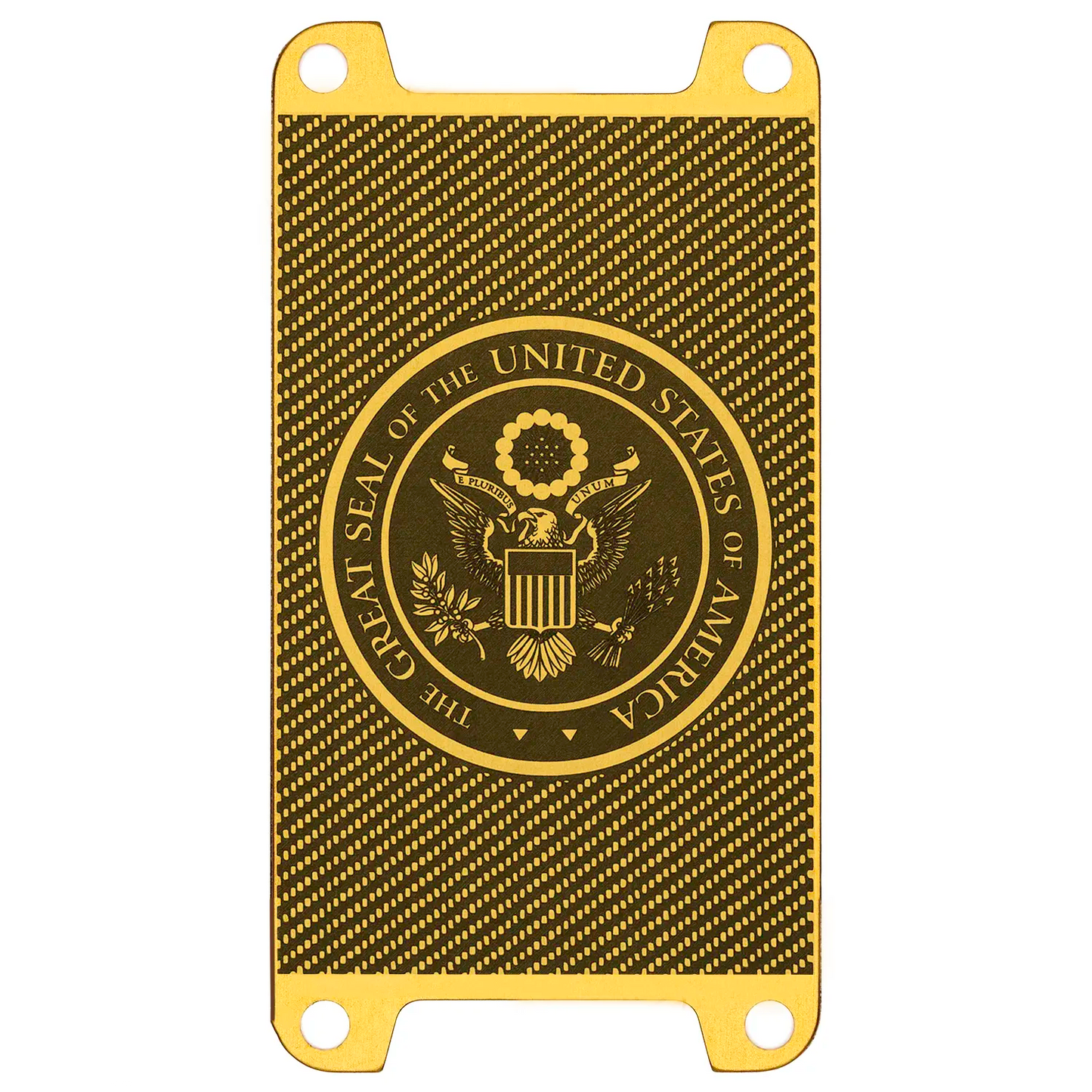 Brass Anodized Deep Lasered Series Switch Plate