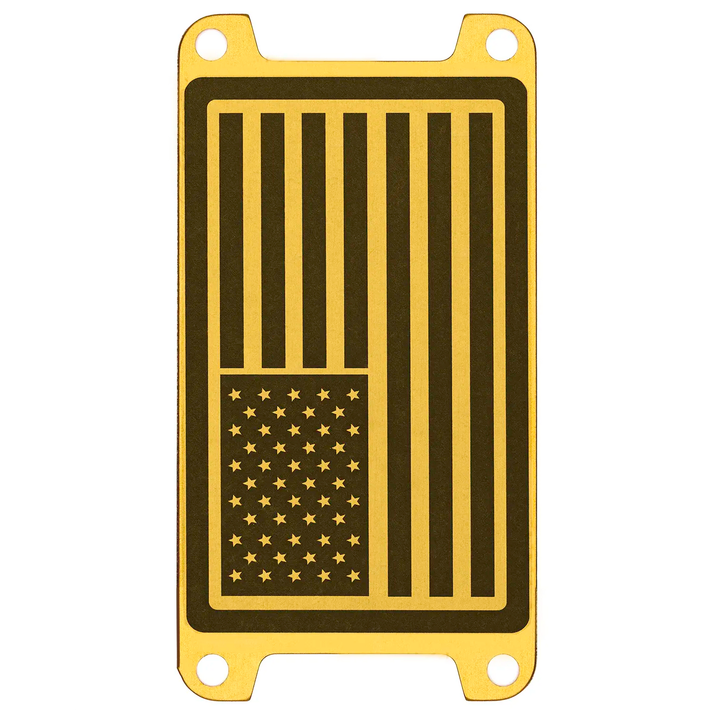 Brass Anodized Deep Lasered Series Switch Plate