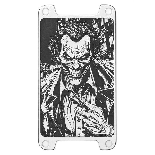 Deep Lasered Switch Plate - Joker