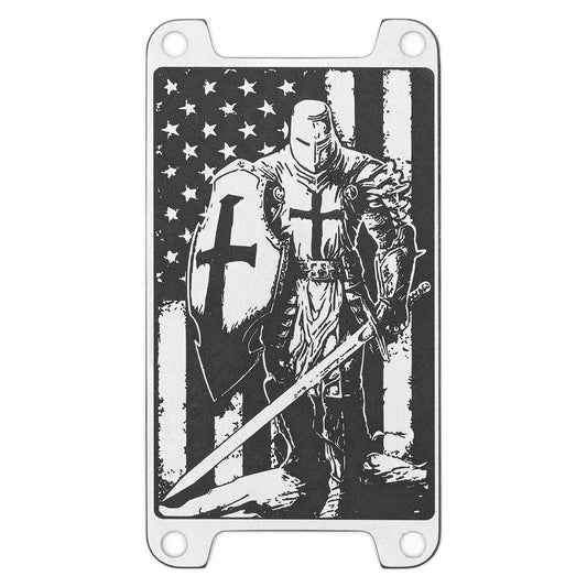 Deep Lasered Switch Plate - Knight