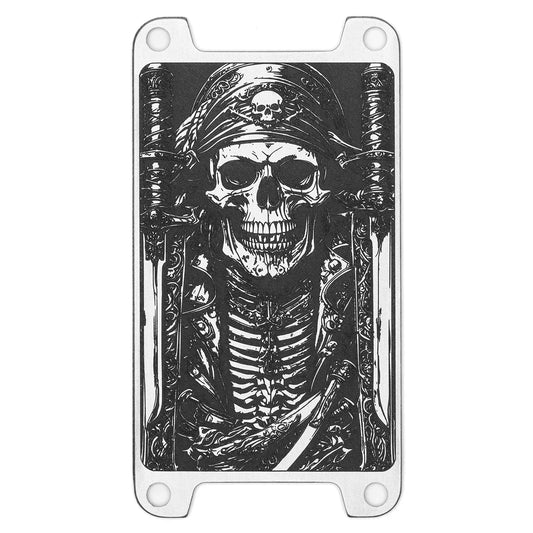 Deep Lasered Switch Plate - Pirate