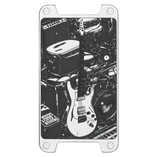 Deep Lasered Switch Plate - Rock Band