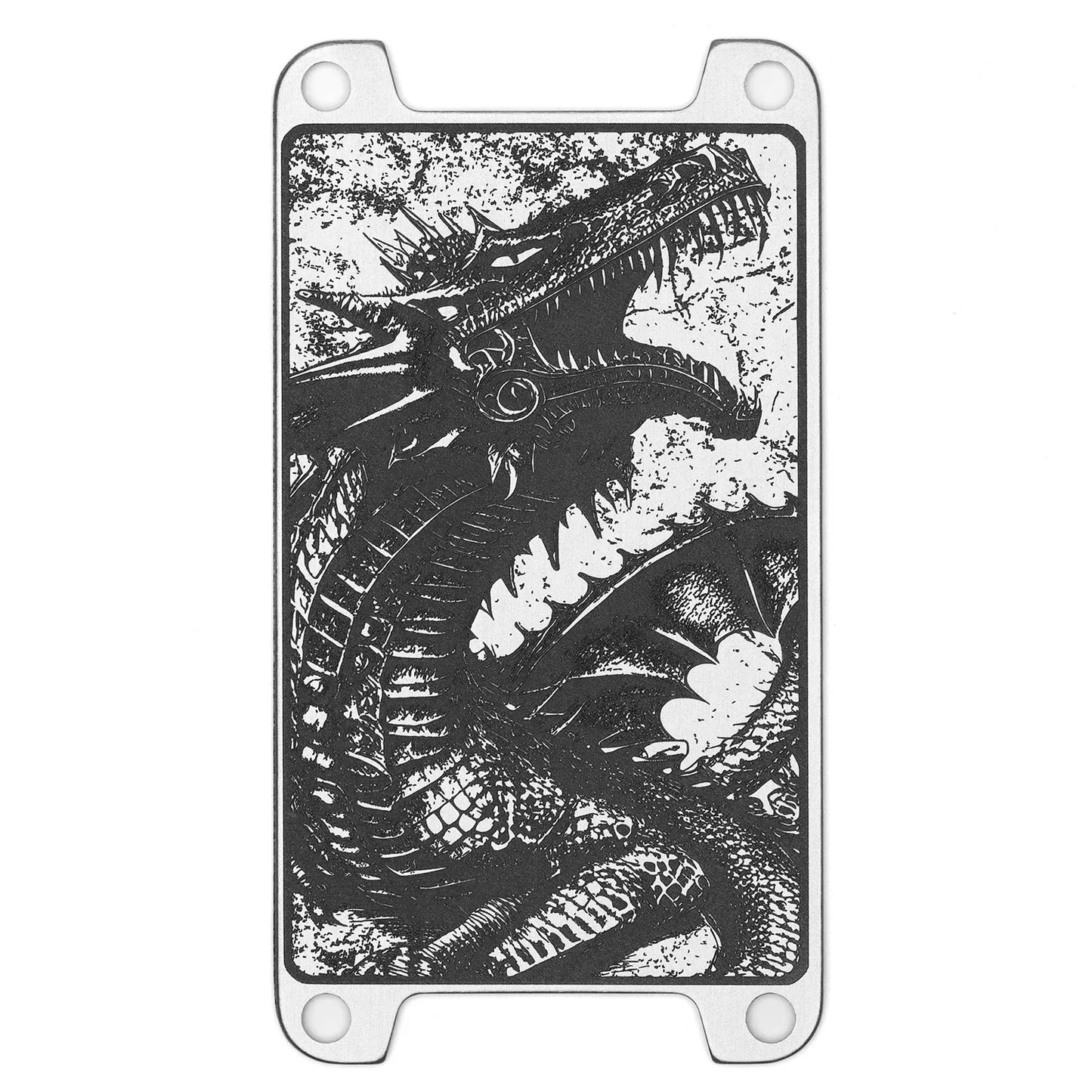 Deep Lasered Switch Plate - Dragon (Steampunk)