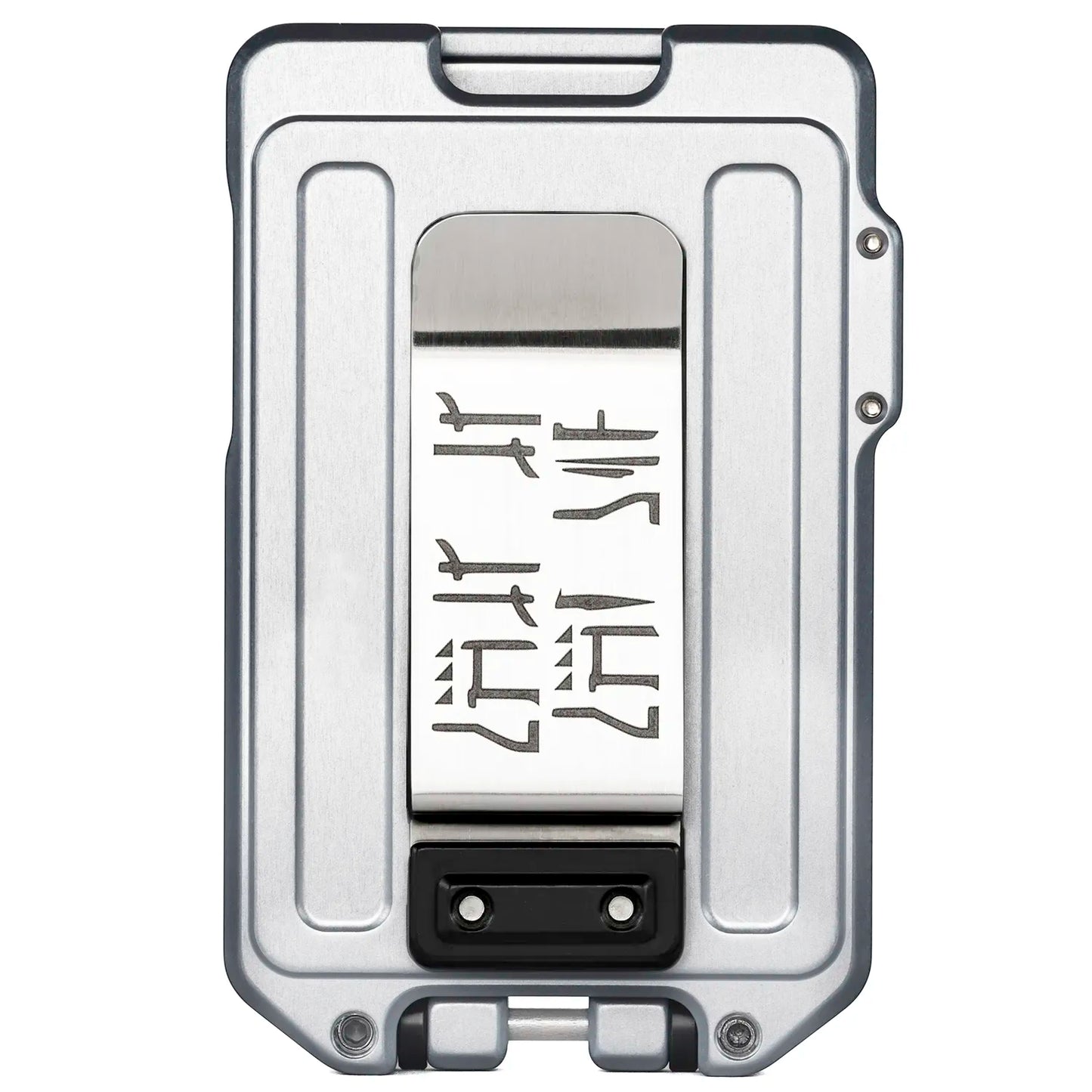 Stainless Money Clip **Solid Back Base Style Only**