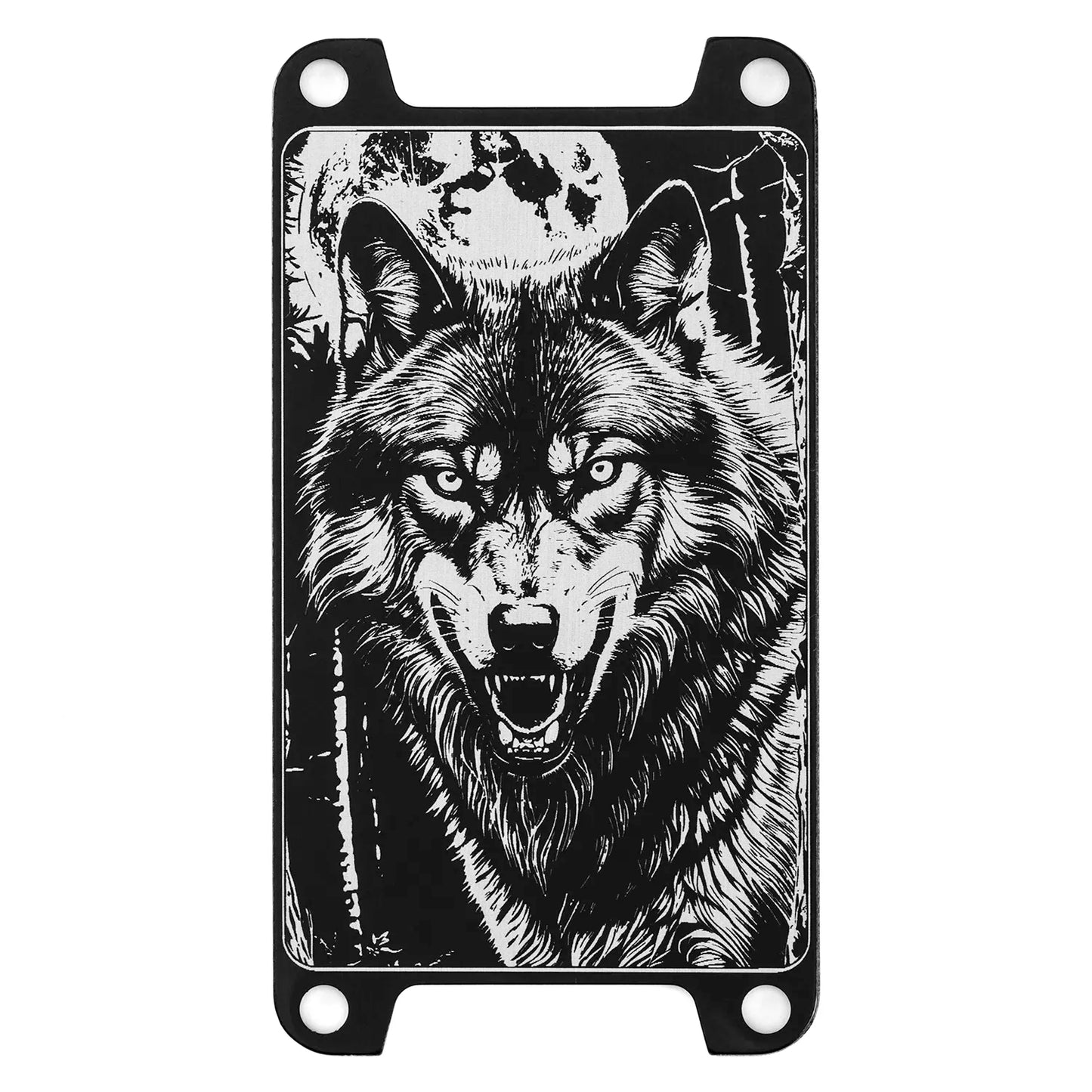 Midnight Switch Plate - Wolf